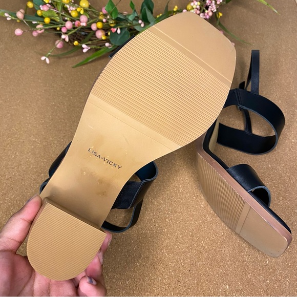LISA VICKY Oasis Slingback Sandals Size 9.5 - Picture 14 of 16